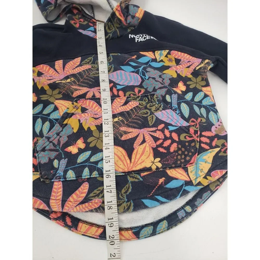 The North Face Street Logo Pullover Hoodie Size‎ S/P 7/8 Drop-tail Hem
